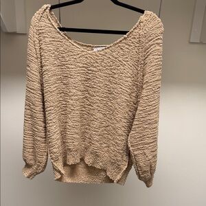 Cozy Tan Women's Sweater